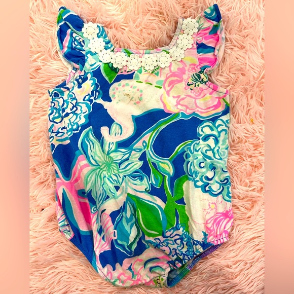 Lilly Pulitzer Other - Lilly Pulitzer Infant Bodysuit Size 12-18 Months